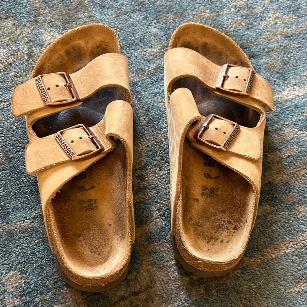 Birkenstock women’s brown sandals